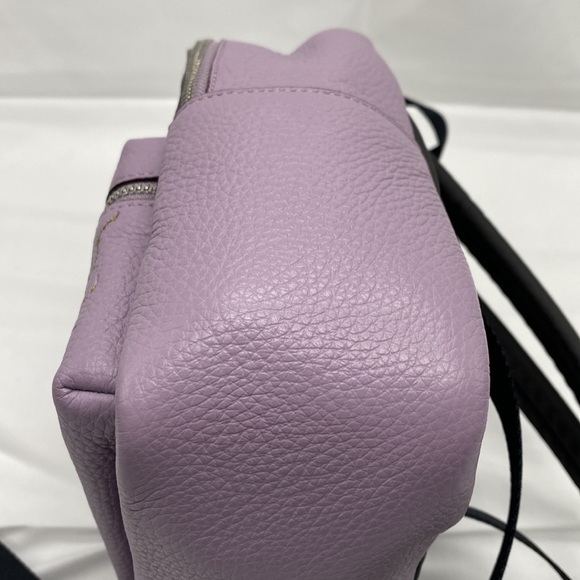 NWT Coach Chelsea Champlain Mini Charlie Backpack Purse Purple Tattoo Graphic - Picture 8 of 11